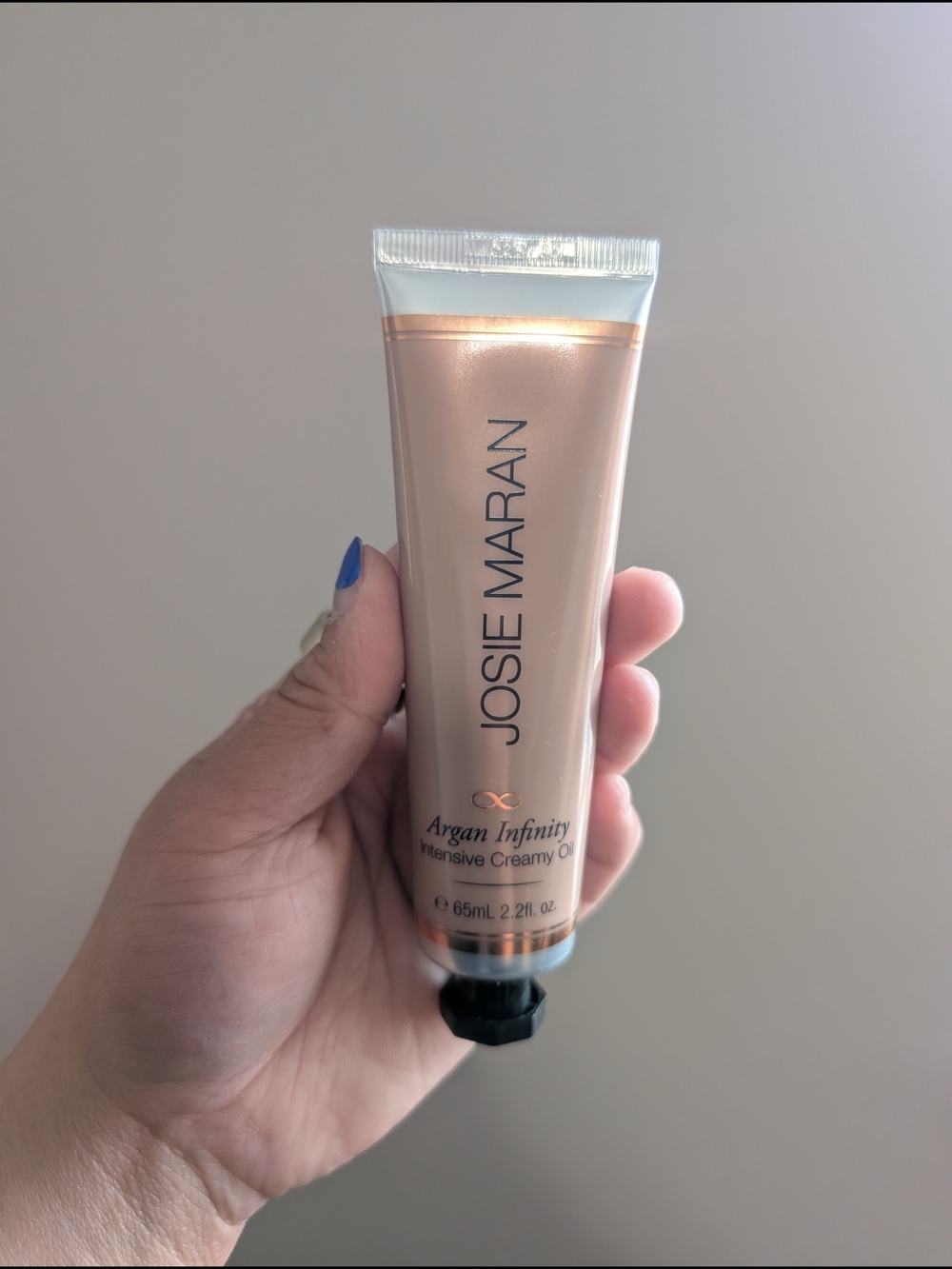 JOSIE MARAN Rose Gold Argan Infinity Intensive Creamy Oil Tube